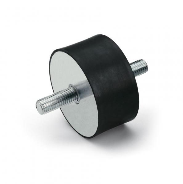 Rubber vibration damping