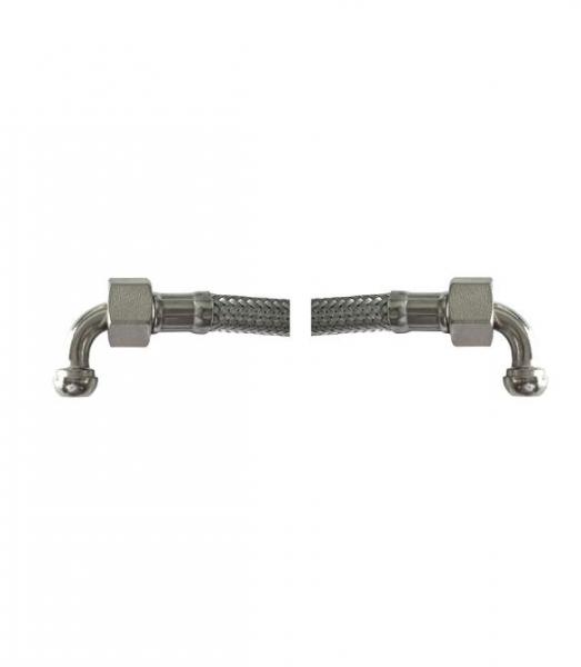 Flexible braided pipes