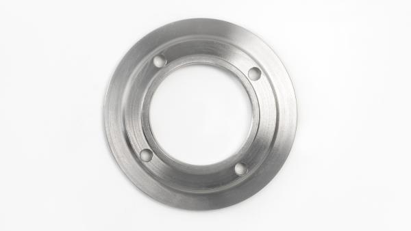 Turned steel flanges